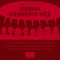Capa do Episódio: Minha primeira vez parte I (Um papo descontraído sobre primeiras vezes: descobertas, primeiro fetiche, primeiro evento na comunidade, primeira cena/sessão e mais.)